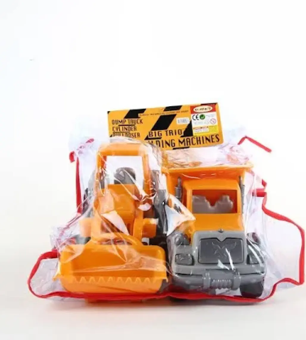 Uçar Kid Oyuncak Kepçeli Traktör Kamyon Seti 12X31 cm
