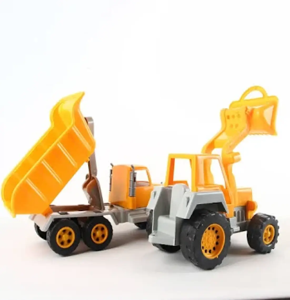 Uçar Kid Oyuncak Kepçeli Traktör Kamyon Seti 12X31 cm