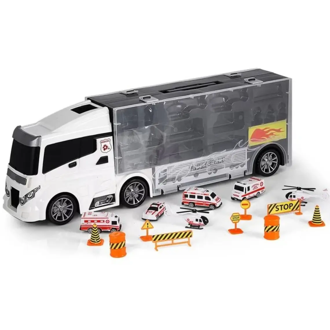 Galtoys Ambulans Taşıyıcı Tır 15+1 Parça