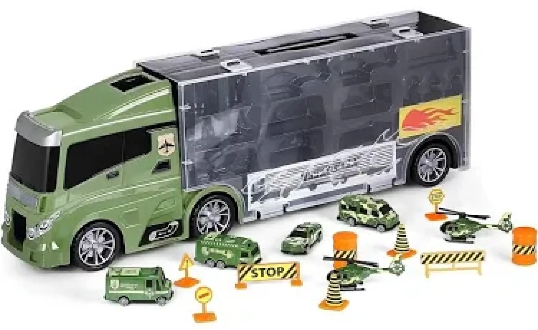 Galtoys Askeri Taşıyıcı Tır 16 Parça