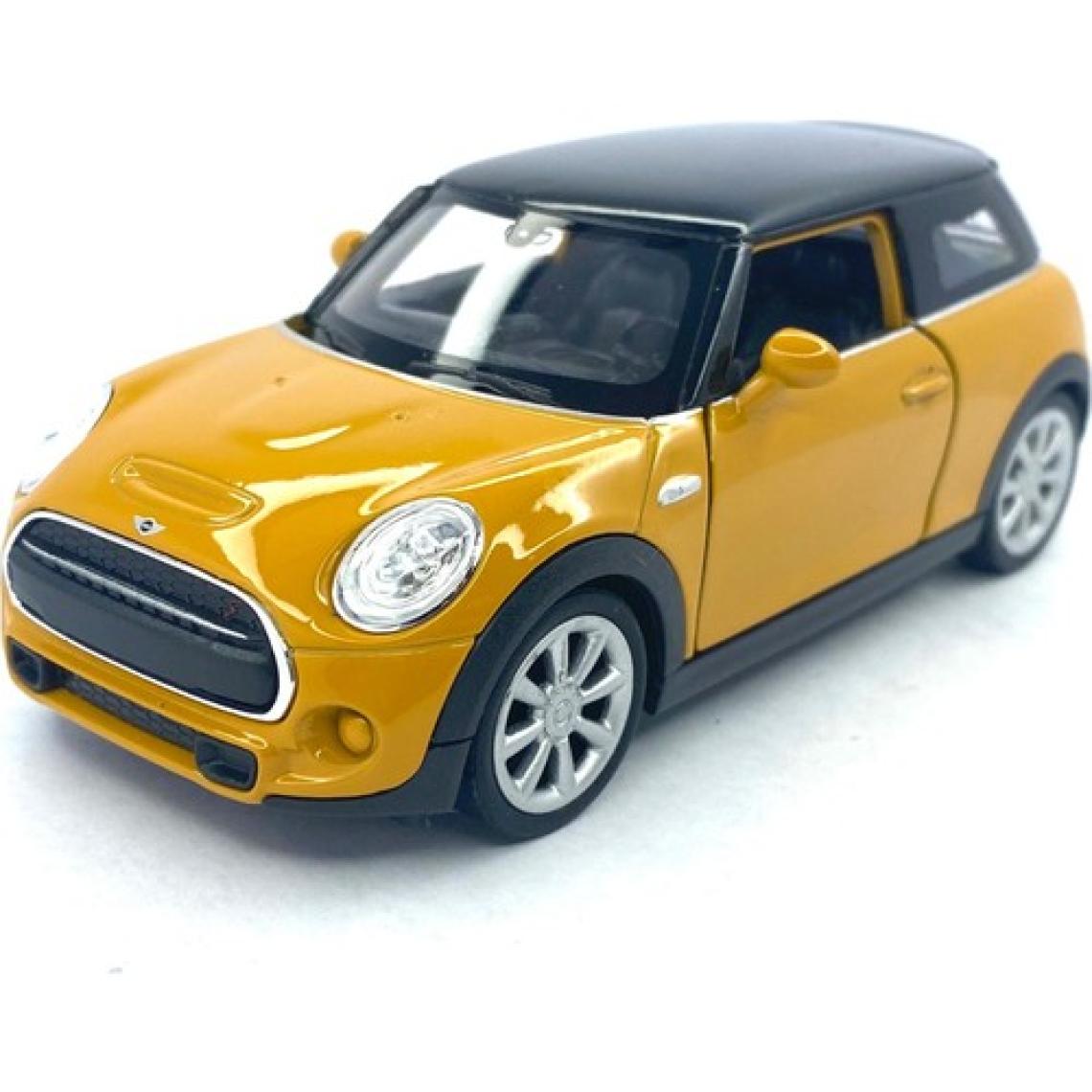 Welly Mini Cooper New Mini Hatch -  Çek Bırak Oyuncak Araba , Lisanslı Model Araba 1:38