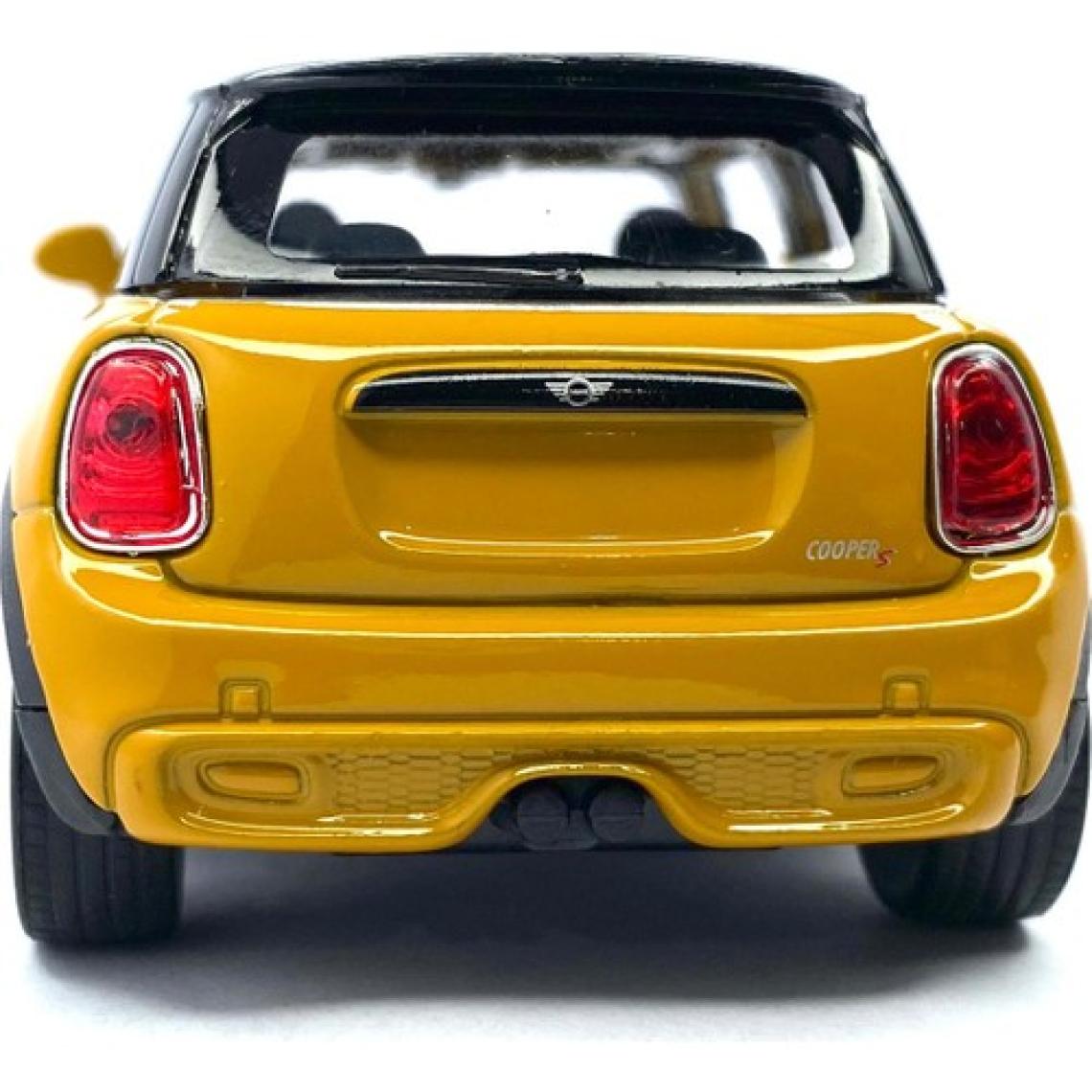 Welly Mini Cooper New Mini Hatch -  Çek Bırak Oyuncak Araba , Lisanslı Model Araba 1:38
