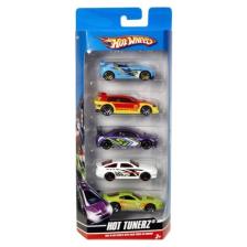 Hot Wheels Beşli Araba Seti - Oyuncak Araba Koleksiyonu, 1:64 Ölçek - 1806