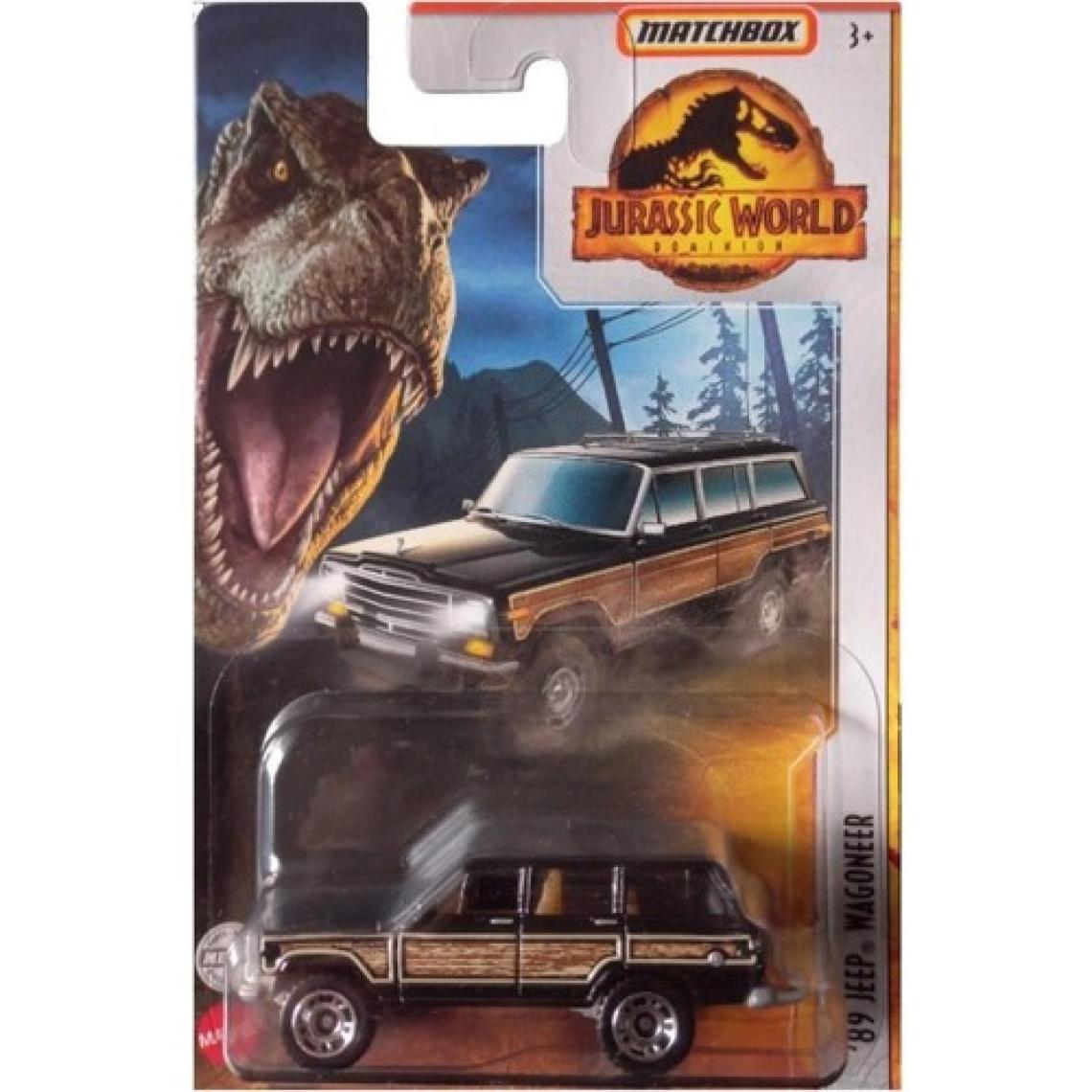 Matchbox 1:64 Jurassic World Tekli Araçlar '89 Jeep Wagoneer HBH17