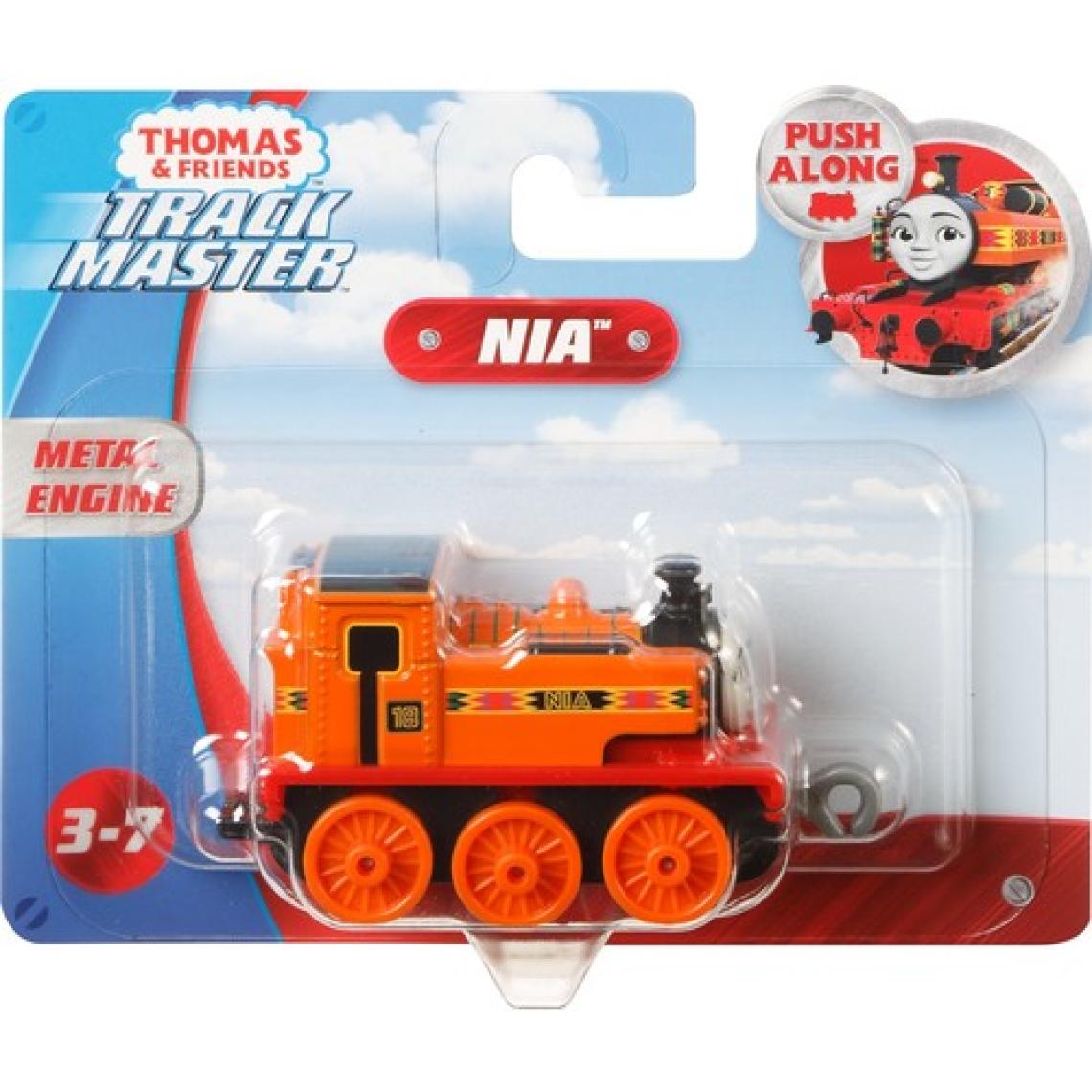 Thomas & Friends™ Trackmaster Sür-Bırak Küçük Tekli Trenler, Nia, Turuncu Lokomotif Oyuncak Tren, FXX02