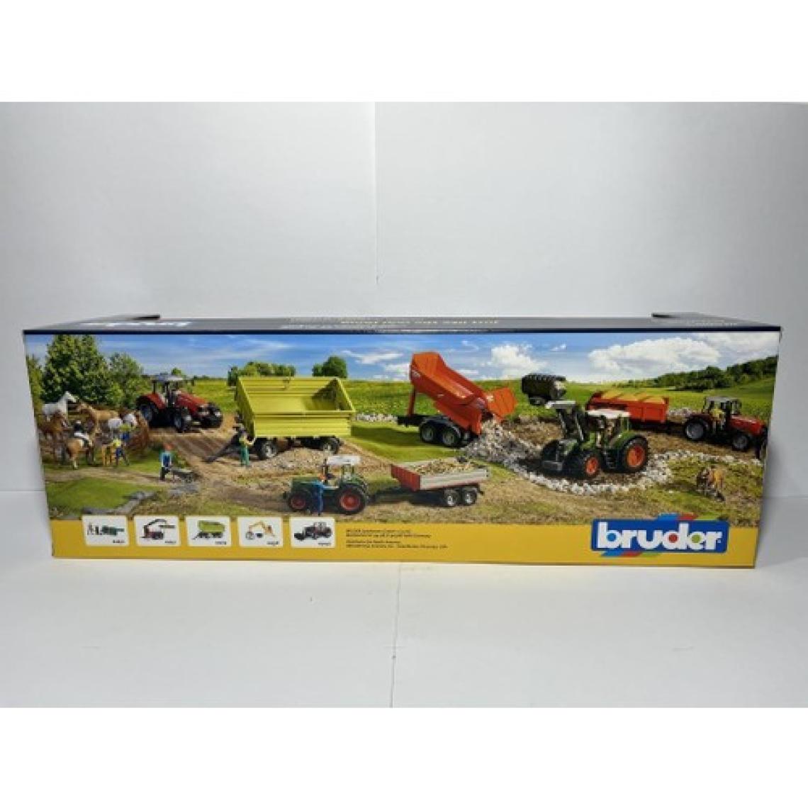 Bruder Massey Ferguson 7480 Traktör & Römork BR02045