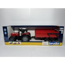 Bruder Massey Ferguson 7480 Traktör & Römork BR02045