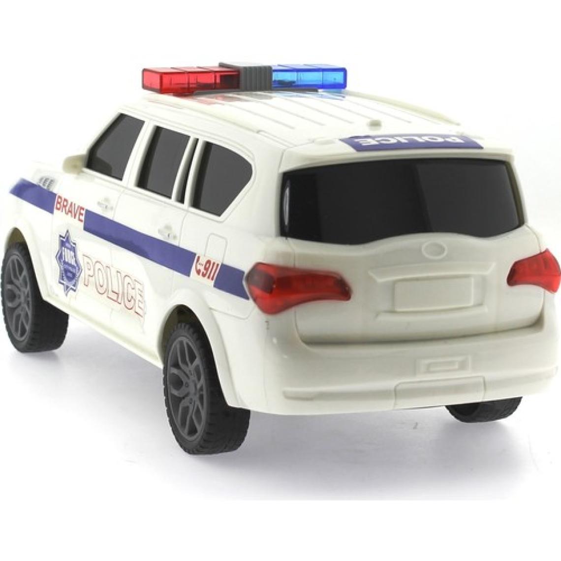 Mega Oyuncak Sürtmeli Sesli  Işıklı Suv Polis Arabası
