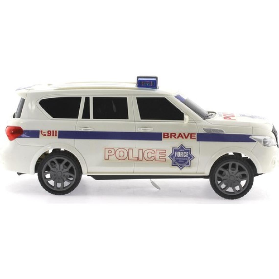 Mega Oyuncak Sürtmeli Sesli  Işıklı Suv Polis Arabası