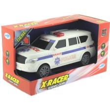 Mega Oyuncak Sürtmeli Sesli  Işıklı Suv Polis Arabası