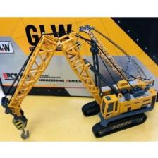 Sunman Tek Favorim Hareketli Metal Kancalı 32 cm Paletli Vinç Oyuncak