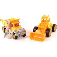 Uçar Kid Oyuncak Kepçeli Traktör Kamyon Seti 12X31 cm