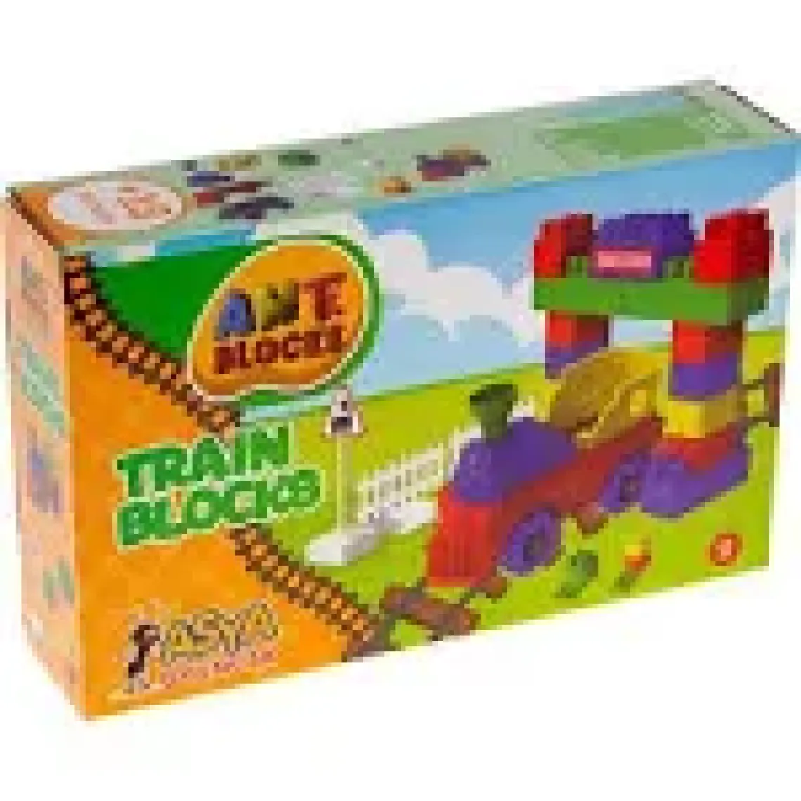 Ant Istasyon Tren Seti Çocuk Oyuncak Eğitici Montessori Anaokulu Kreş