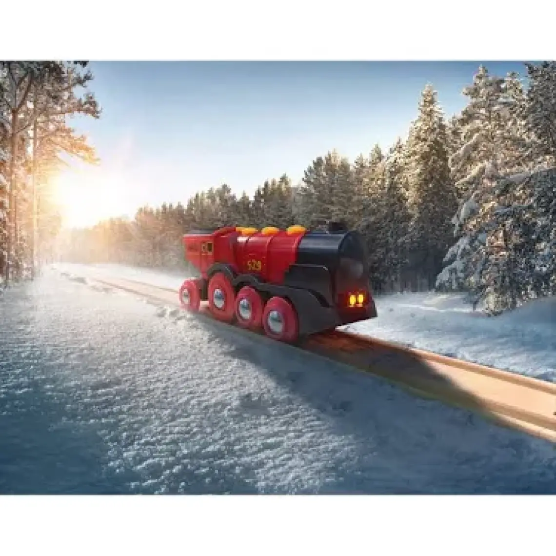 Brio Kırmızı Lokomotif ABR33592