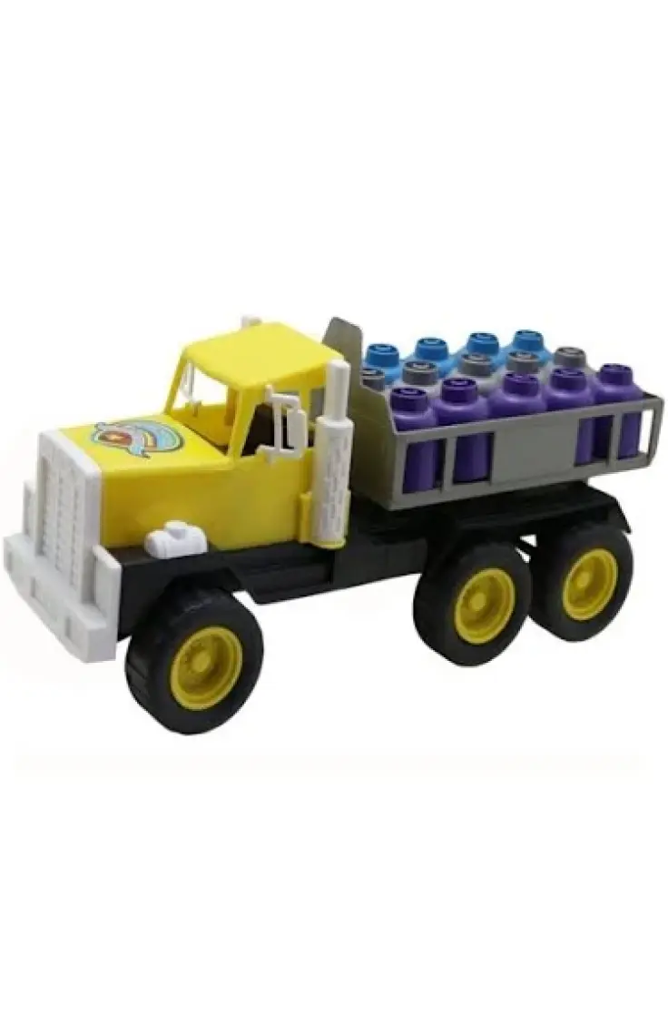 Güçlü Toys Oyuncak Şirin Tüplü Kamyon 32 cm