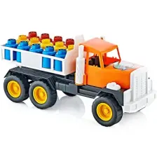 Güçlü Toys Oyuncak Şirin Tüplü Kamyon 32 cm