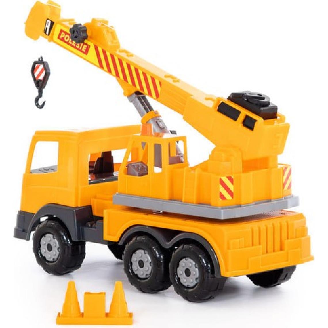 Polesie Oyuncak 70715 Vinç Kamyon Sağlam Kırılmaz 6 Teker 46 cm