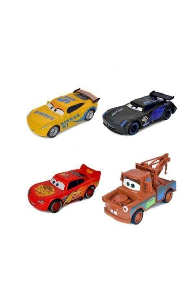 Cars Şimşek Mcqueen Mater Oyuncak Arabalar 4'lü Set