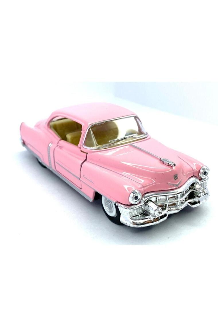 Kinsmart 1953 Cadillac Serıes 62 Coupe Çek Bırak 5inch. Lisanslı Model Araba, Oyuncak Araba 1:43