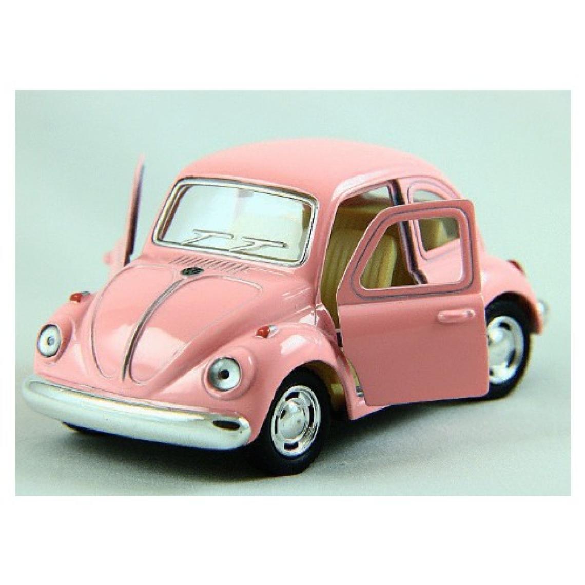 Wildlebend Metal Mini Vosvos Çek Bırak Oyuncak Araba - Pembe