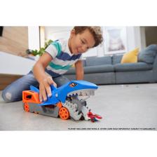 Hot Wheels Köpek Balığı Taşıyıcı Oyun Seti, 1 Adet 1:64 Ölçekli Araba İçerir, 4-8 Yaş Arası Çocuklar İçin Gvg36