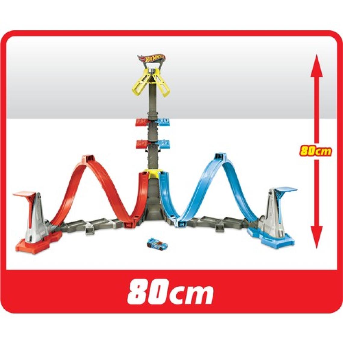Hot Wheels Dikey Uçuş Heyecanı Pist Seti; 5-10 Yaş Arası Çocuklar İçin Grw39