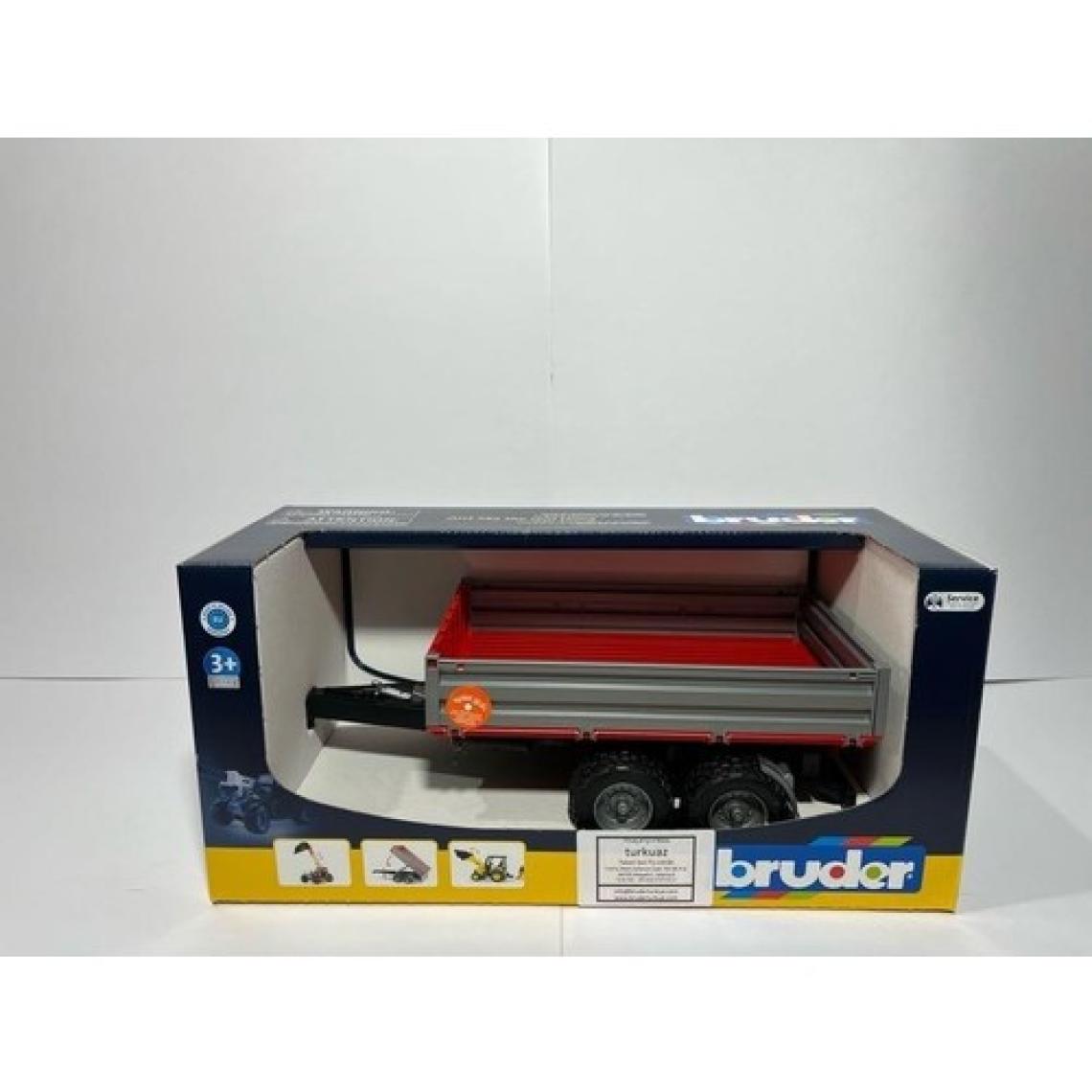 Bruder Römork Kenarları Açılan - BR02019