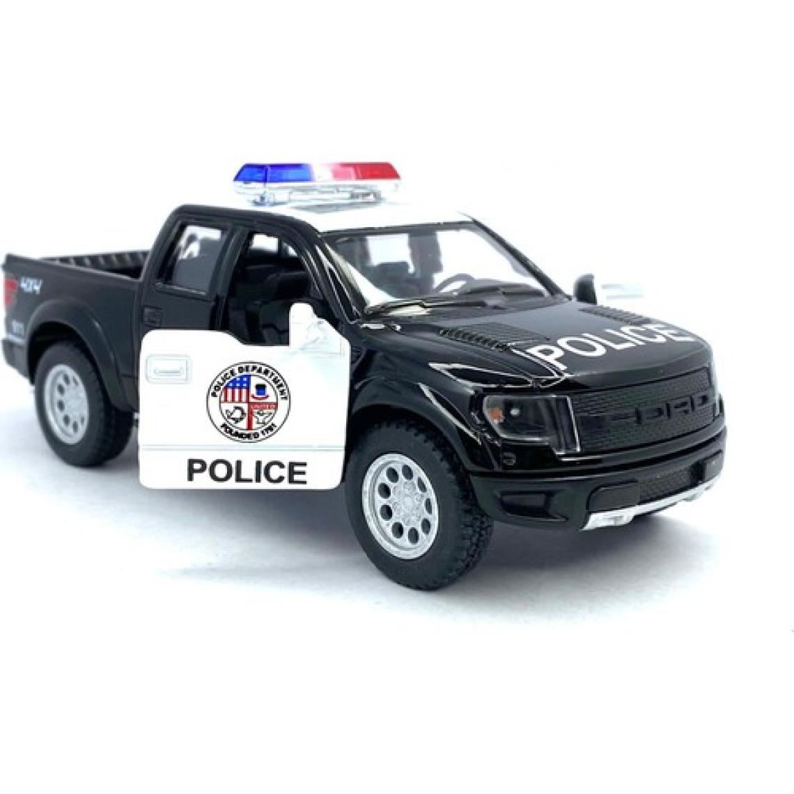 Kinsmart 2013 Ford F-150 Svt Raptor Super Crew Polis Çekbırak 5inch. Lisanslı Model Araba, Oyuncak Araba 1:46