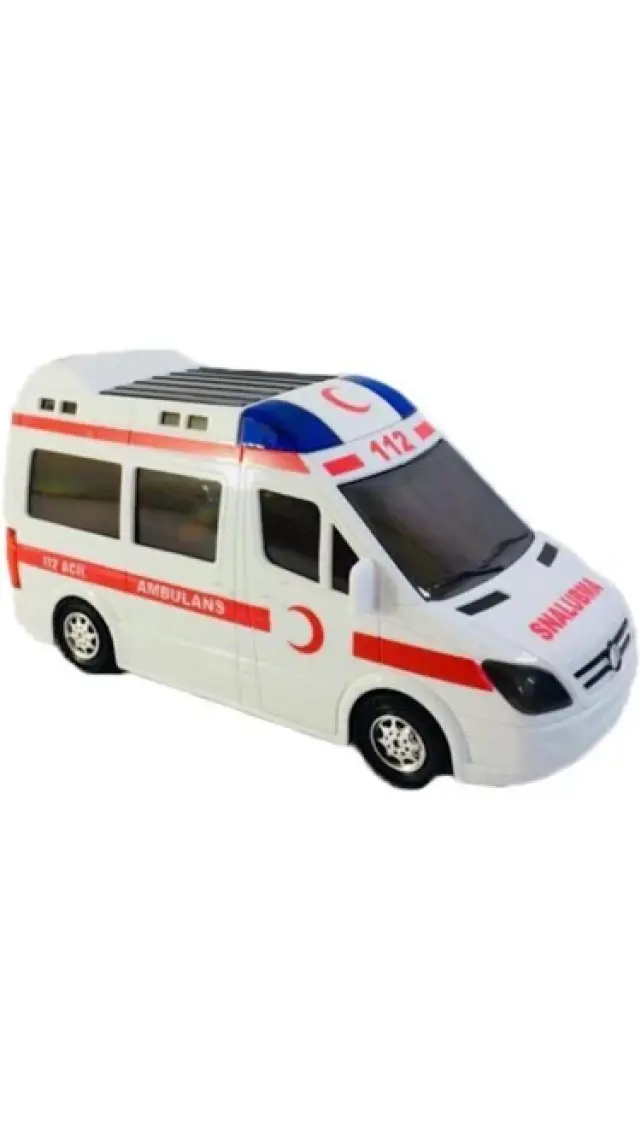 Can Ali Sesli 3D Işıklı Ambulans