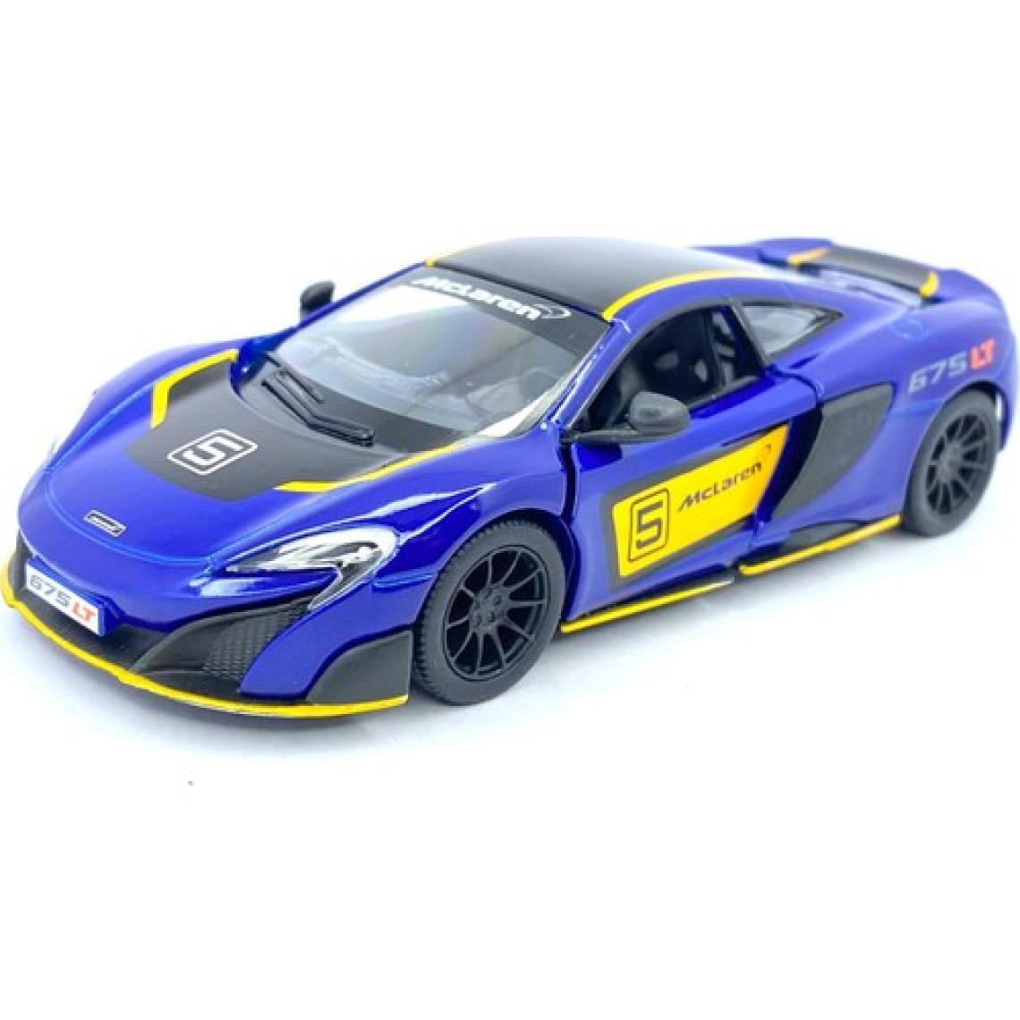 Kinsmart Mclaren 675LT (Modifiyeli) - Çek Bırak 5inch. Lisanslı Model Araba, Oyuncak Araba 1:36