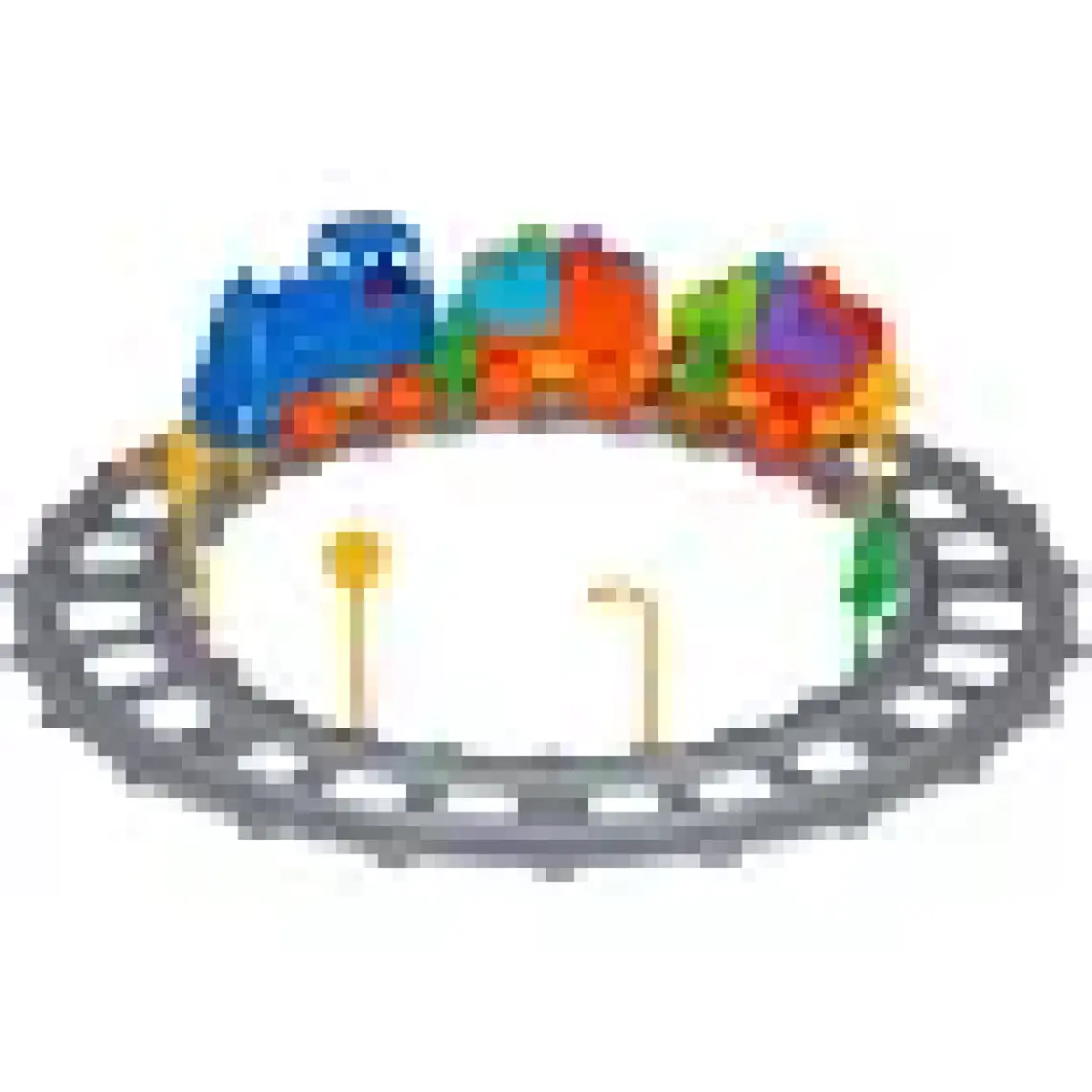 Uçar Magic Blocks 43 Parça Tren Seti