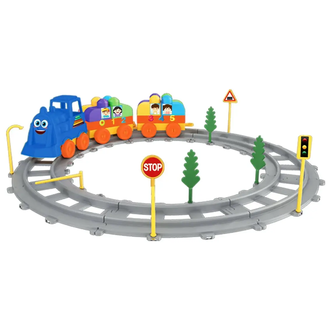 Uçar Magic Blocks 43 Parça Tren Seti