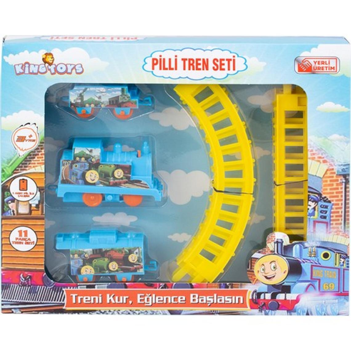 King Toys Kingtoys Oyuncak Pilli Tren Seti KT1069