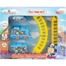 King Toys Kingtoys Oyuncak Pilli Tren Seti KT1069