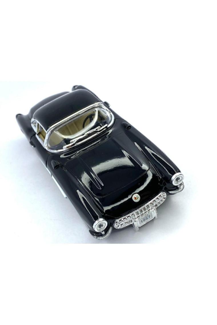 Kinsmart 1957 Chevrolet Corvette Çek Bırak 5inch. Lisanslı Model Araba, Oyuncak Araba 1:34