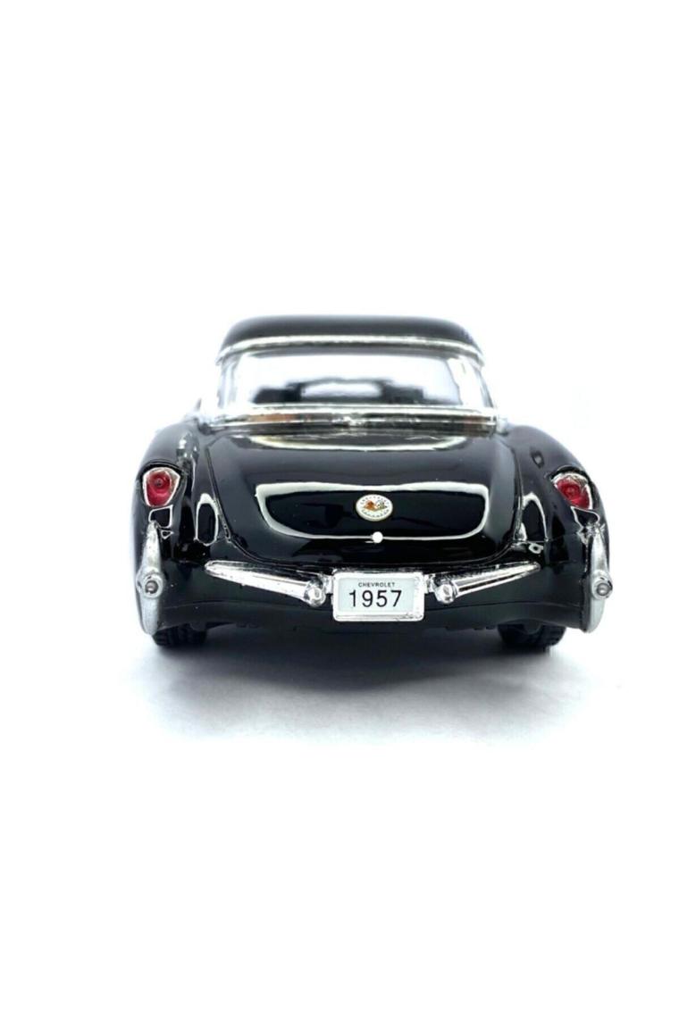 Kinsmart 1957 Chevrolet Corvette Çek Bırak 5inch. Lisanslı Model Araba, Oyuncak Araba 1:34
