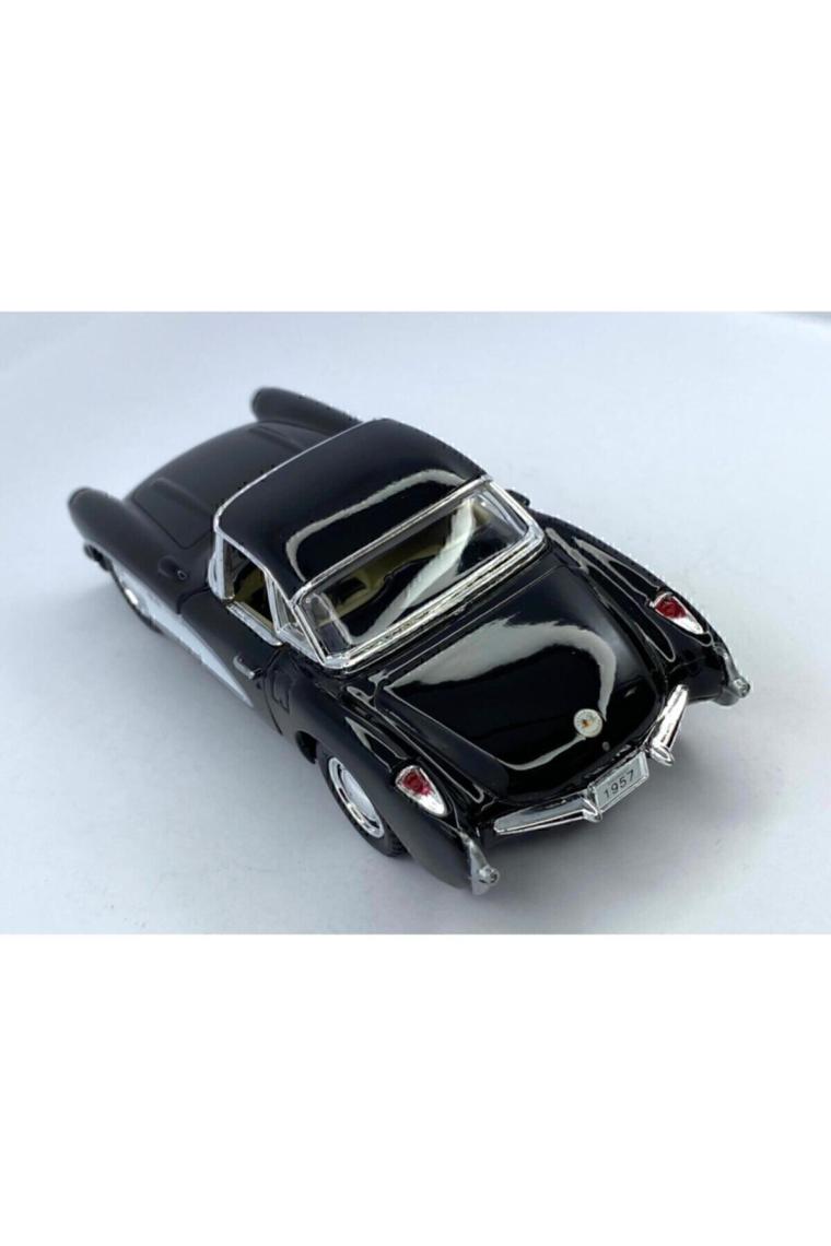 Kinsmart 1957 Chevrolet Corvette Çek Bırak 5inch. Lisanslı Model Araba, Oyuncak Araba 1:34