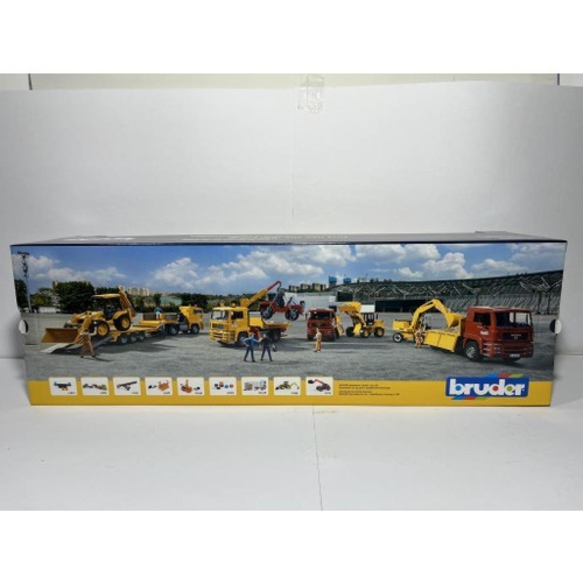 Bruder MAN Damperli Kamyon & Liebherr Ekskavatör BR02751