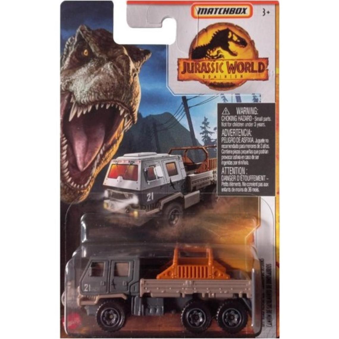 Matchbox 1:64 Jurassic World Tekli Araçlar Off Road Rescue Rıg HBH05