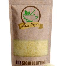 Toz Sığır Jelatin ( % 100 Saf Sığr Domuz Içermez) 250 Gr