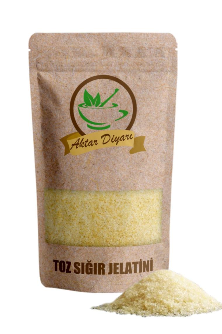 Toz Sığır Jelatin ( % 100 Saf Sığr Domuz Içermez) 250 Gr