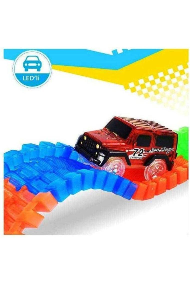 Gepettoys 8021 Gepettoys Magic Tracks Yarışçı Araba 168 Parça
