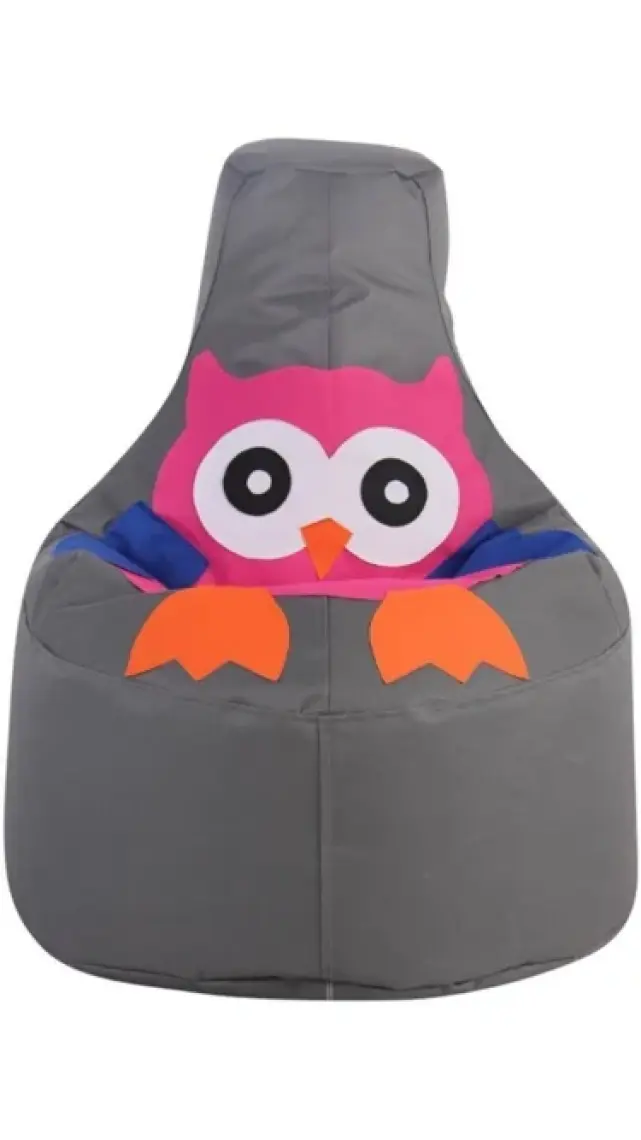Baykuş Armut Koltuk Gri Imperteks 67*60*25 cm