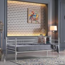 Unimet Soho Daybed Tek Kişilik Sedir Divan Metal Karyola Beyaz