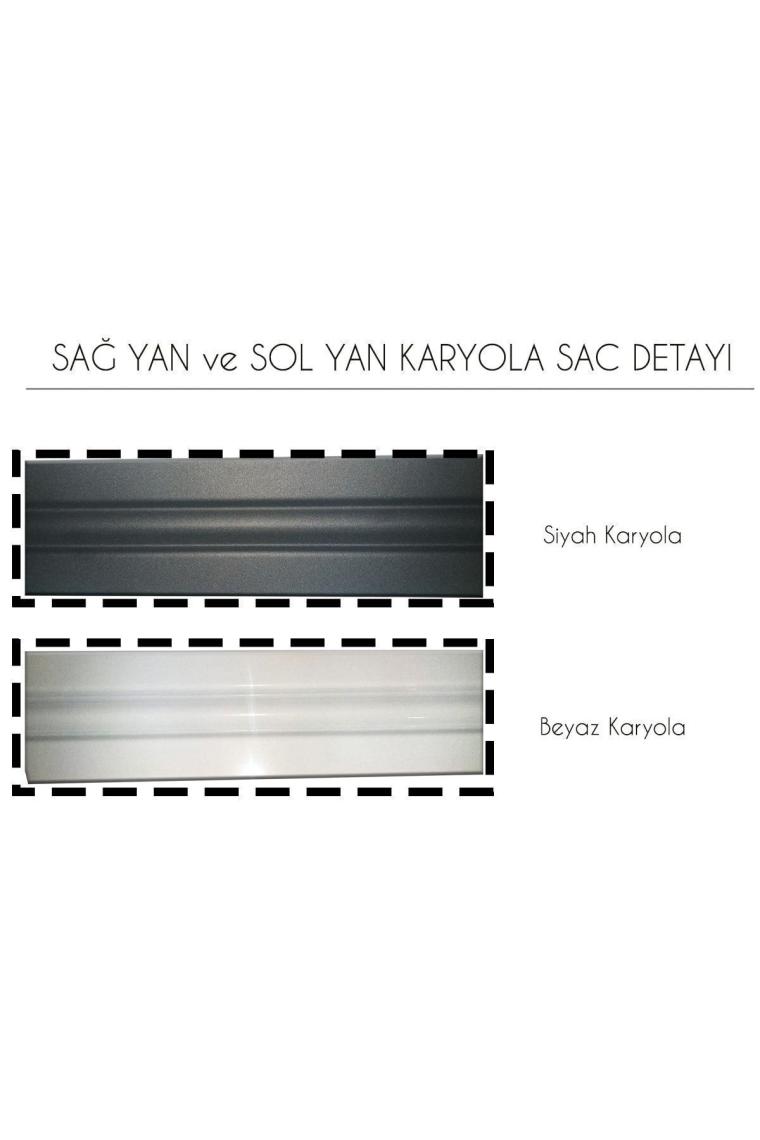 Metalia Gm 230 Lima Tek Kişilik Karyola Beyaz 90X190