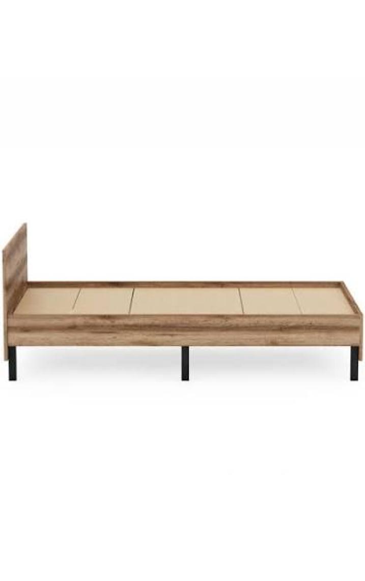 Ceramical KR1 Tek Kişilik Karyola - 90x190 - Ceviz