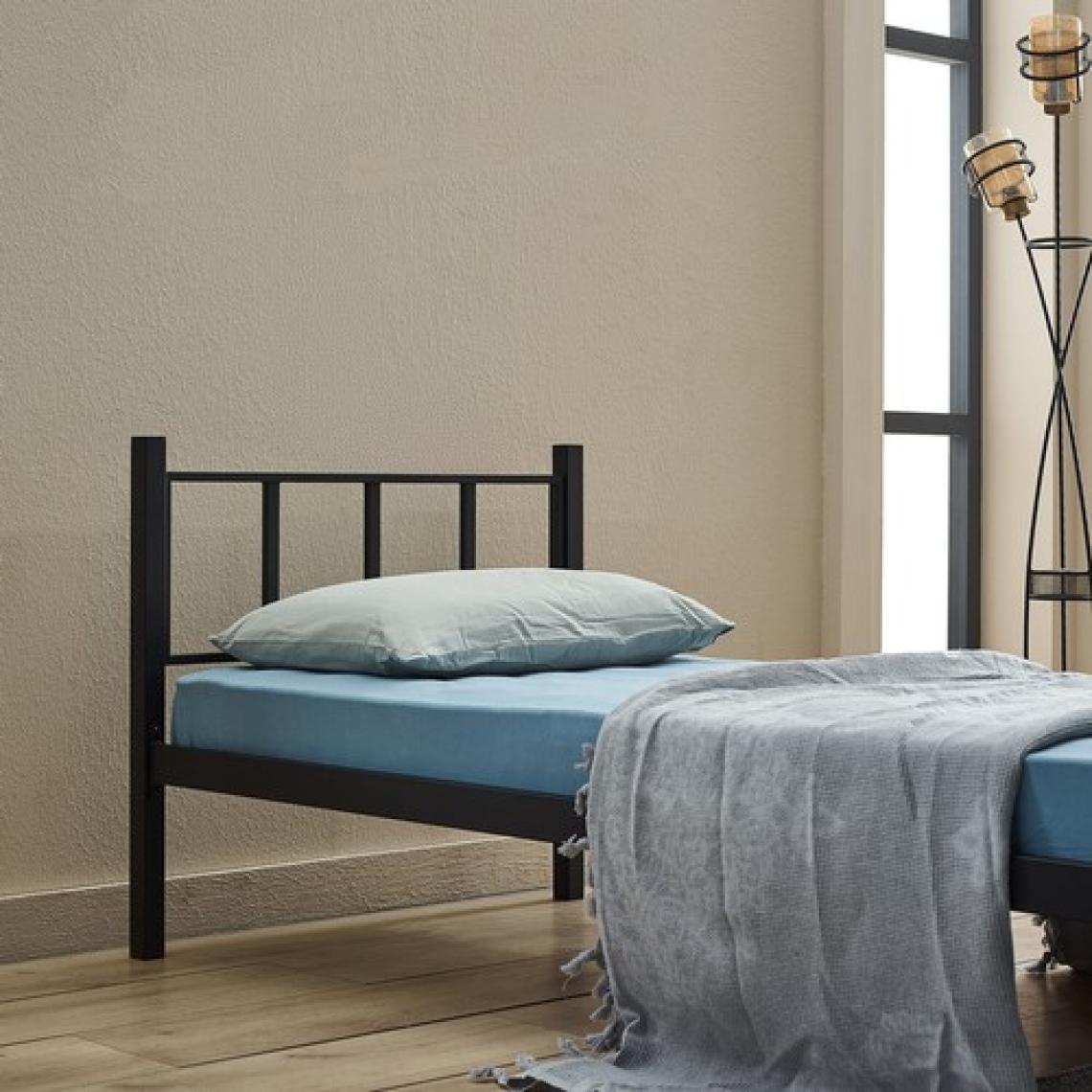 Unimet Atlas Tek Kişilik Metal Karyola 90 x 190 -90 x 200