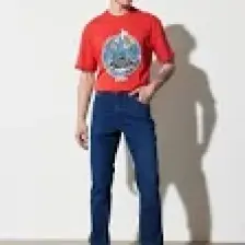 Wrangler Texas Tapered Regular Fit Denim Esnek Jean Kot Pantolon