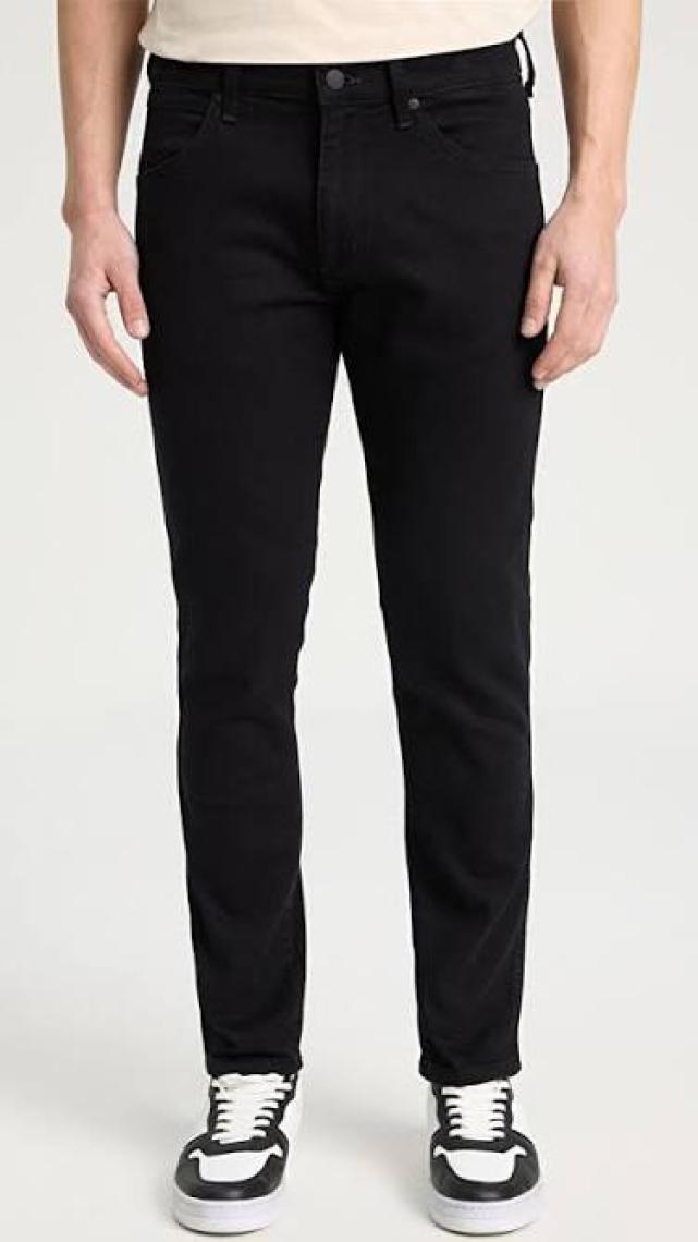 Wrangler Slim Fit Dar Kesim Düşük Bel Taşlamalı Gri Esnek Larston Jean Denim Kot Pantolon