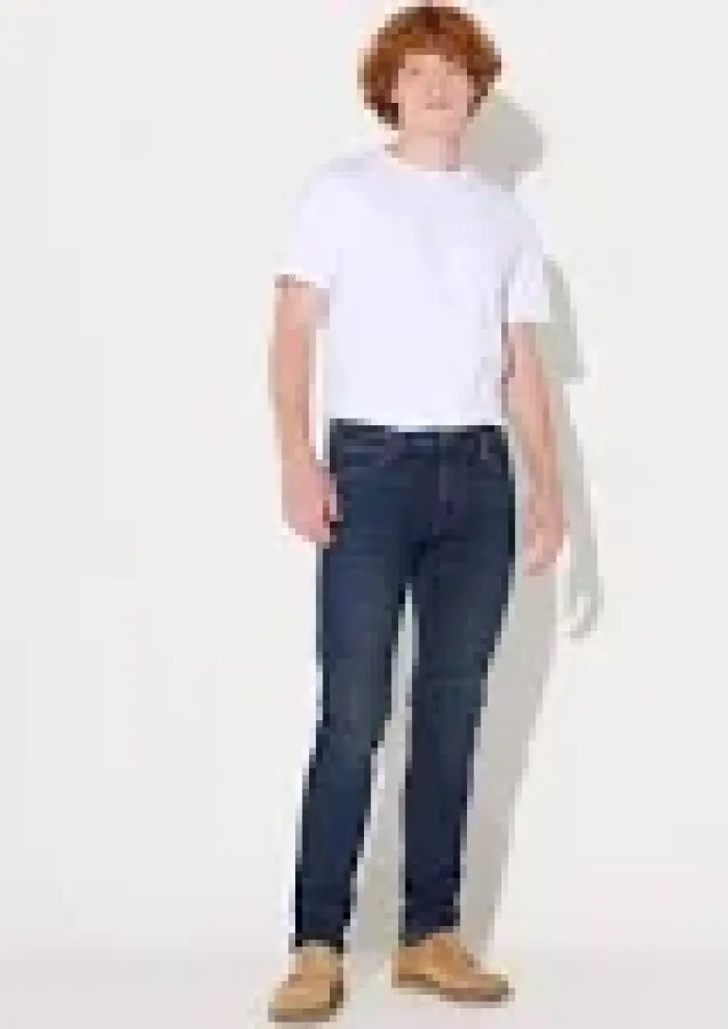 Lee Luke Slim Tapered Fit Normal Bel Esnek Jean Kot Pantolon